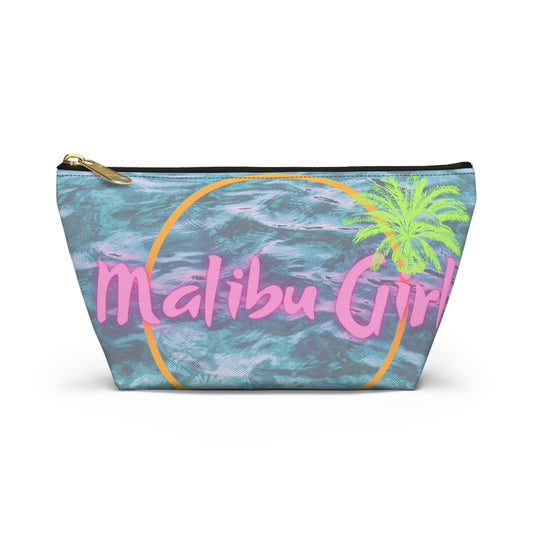 Malibu Girl Cosmetics Accessory Pouch w T-bottom