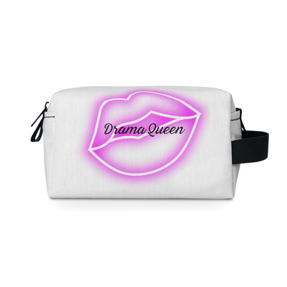 Drama Queen Pink Lips Cosmetics and Toiletry Bag