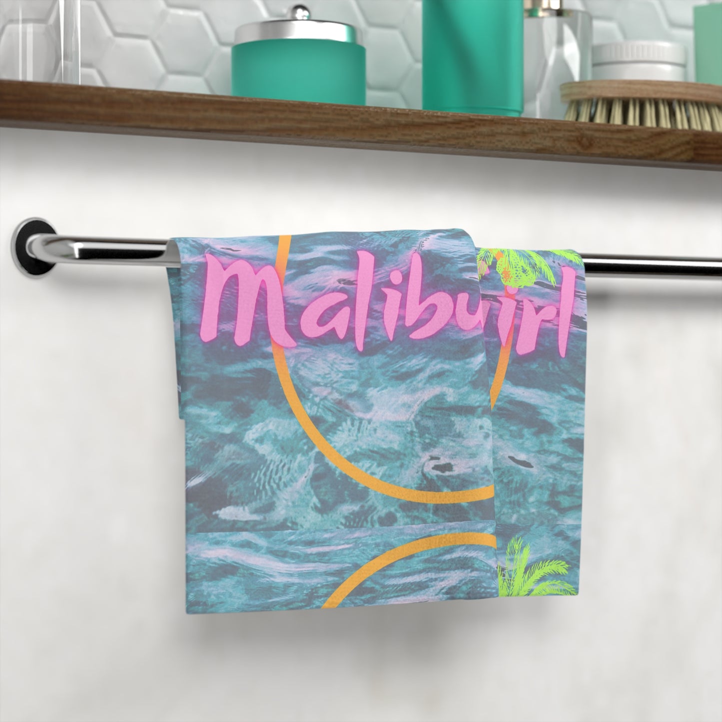 Malibu Girl Face Towel