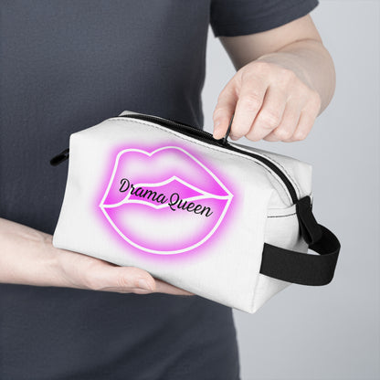 Drama Queen Pink Lips Cosmetics and Toiletry Bag